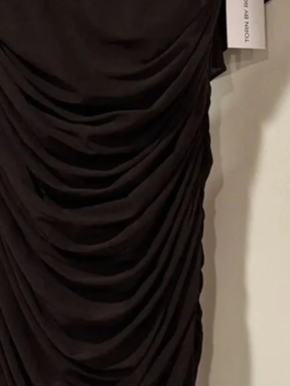 TORN BY RONNY KOBO PEARLA DRESS CHOCOLATE NWT